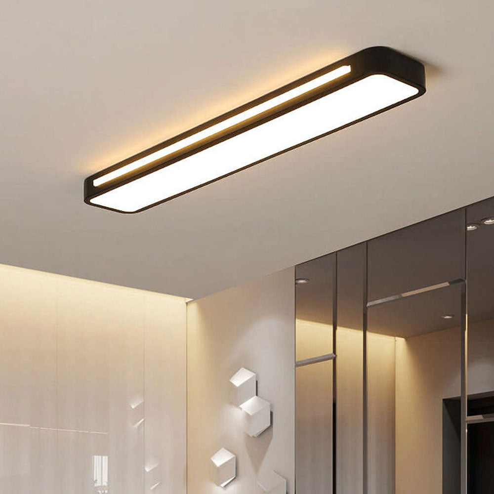 Modern Nordic Minimalist Long LED Ceiling Lighting