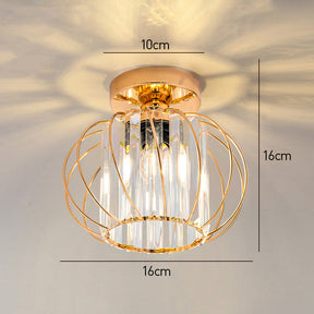 Nordic Luxury Glass Hallway Ceiling Lighting