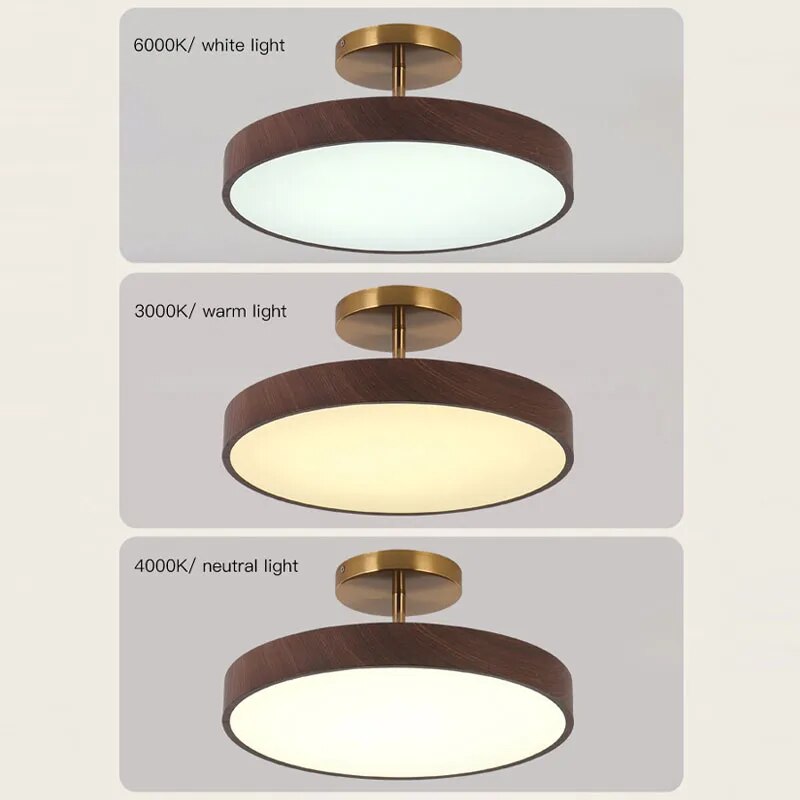 LED Semi-Flush Ceiling Lamp