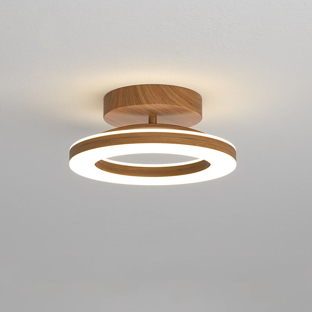 Ronde LED-plafondlamp van acryl voor halingang 