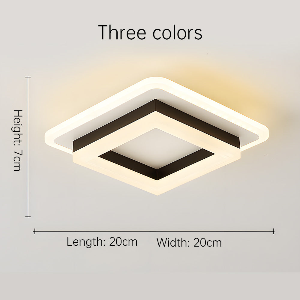 Vierkante hal LED plafondverlichting