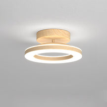 Ronde LED-plafondlamp van acryl voor halingang 