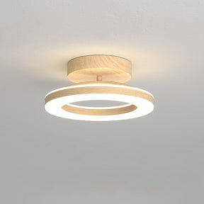 Ronde LED-plafondlamp van acryl voor halingang 