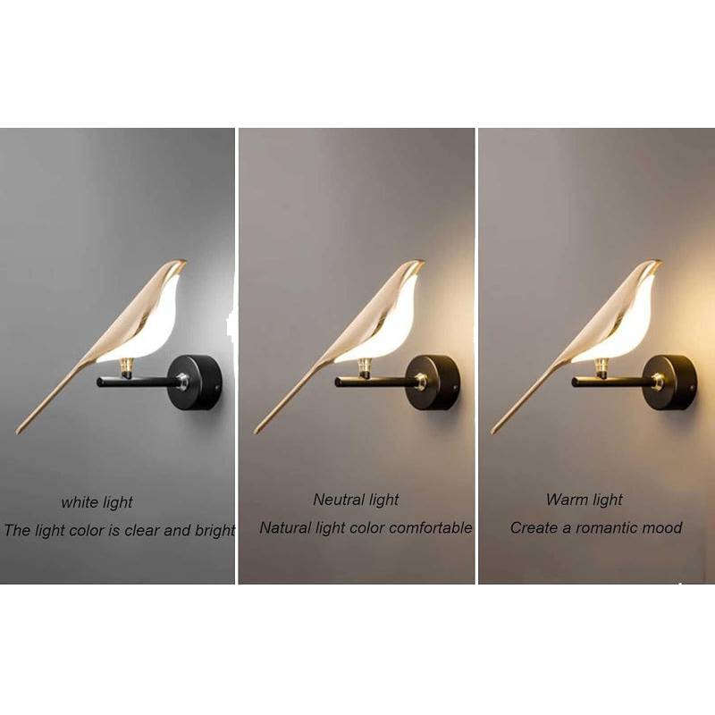 Modern Art Design Magpie Wall Lamp