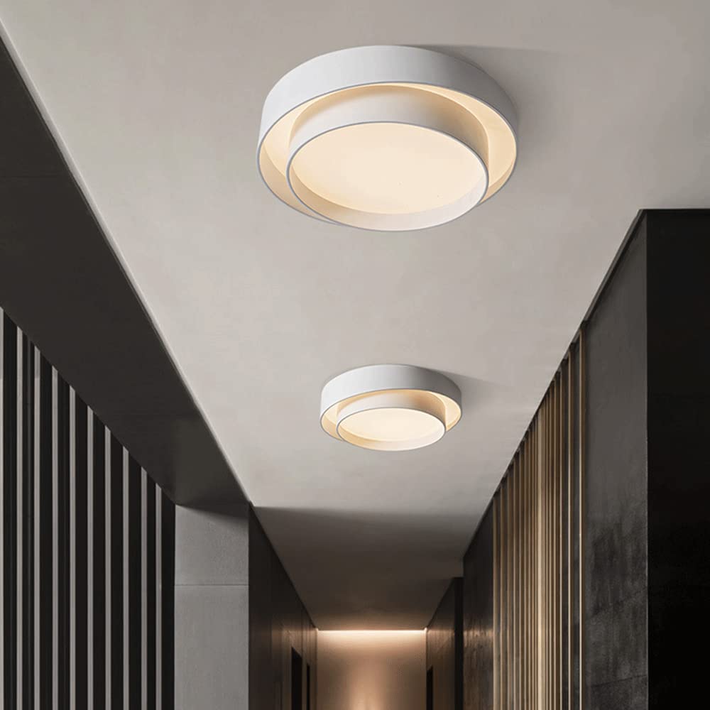 Nordic Modern Minimalist Creative Circular LED Design Ceiling Light -Homdiy