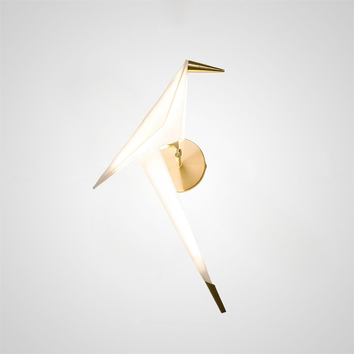 Origami Crane Bionic Wall Lamp