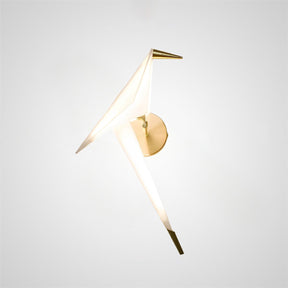 Origami Crane Bionic Wall Lamp