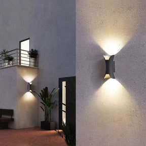 Waterdichte LED-wandlamp voor buiten 