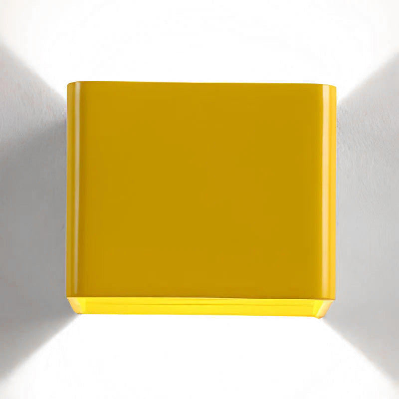 Cube Shade Sconce Light