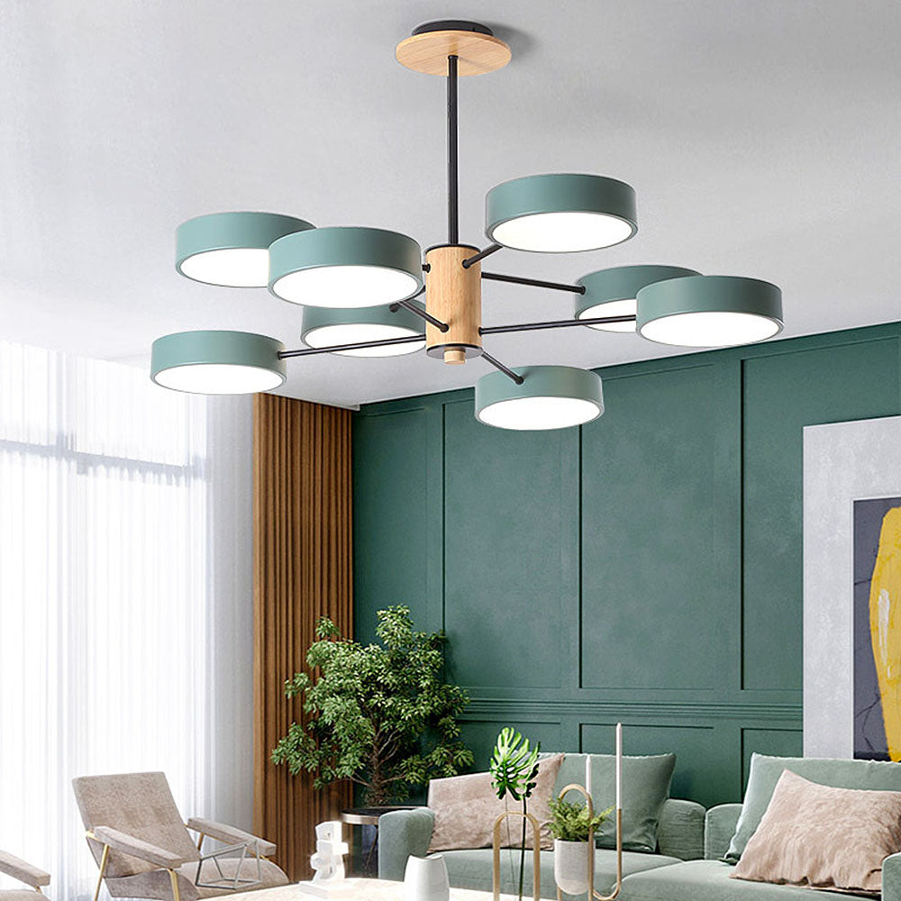 Macaron Multi Arm Modern LED Ceiling Pendant