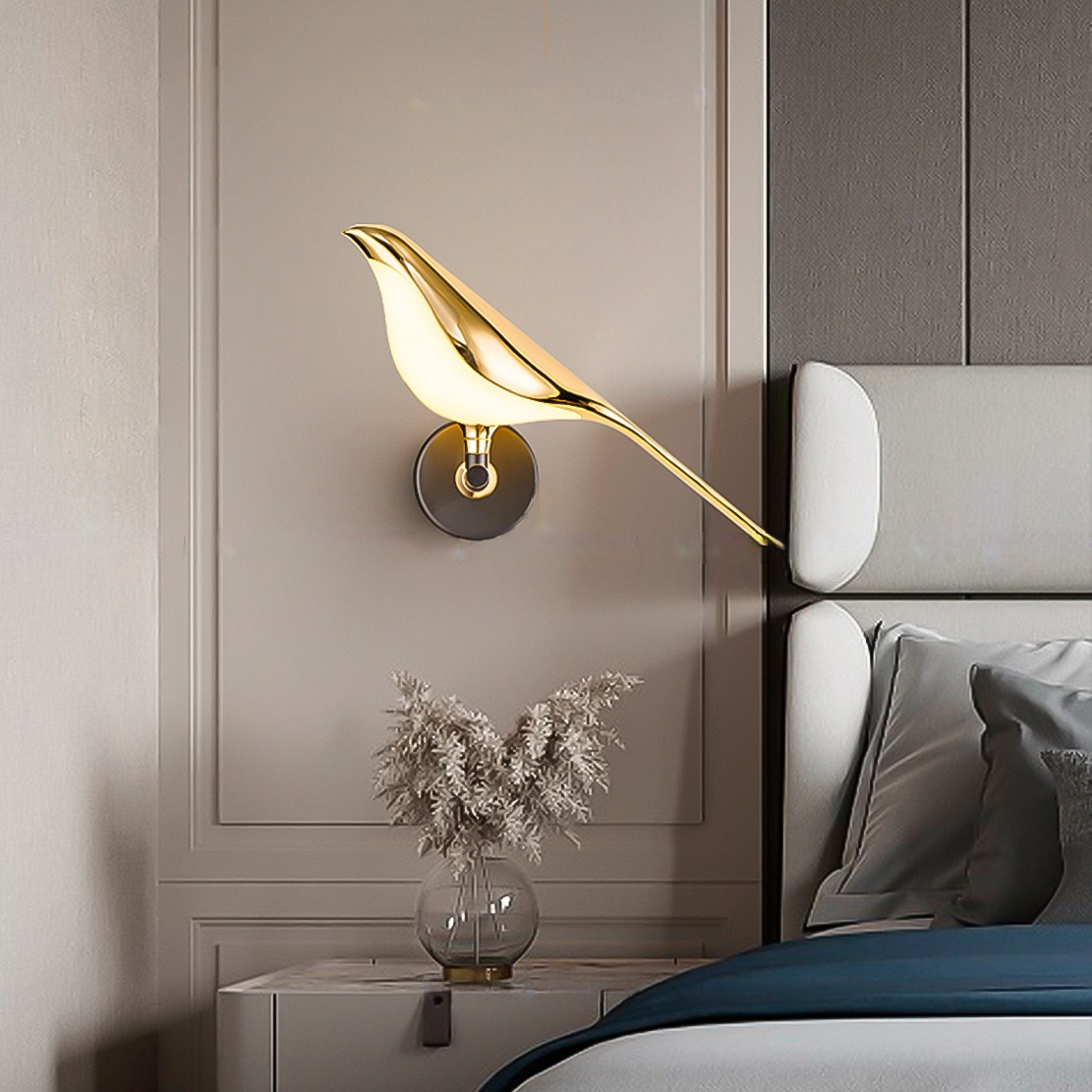 Modern Art Design Magpie Wall Lamp